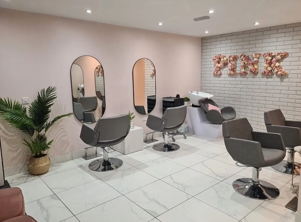 Luxury salon interior